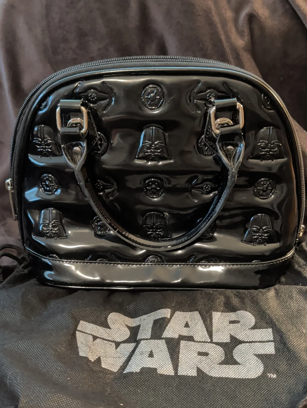 Loungefly Darth Vader Patent Leather Collection
